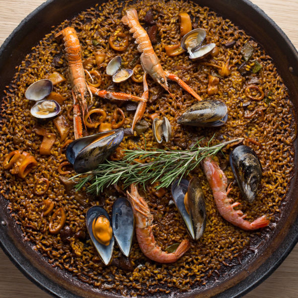 Seafood Paella in Barcelona