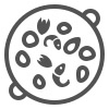 paella icon grey