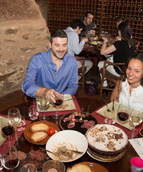 comer calçots en Barcelona