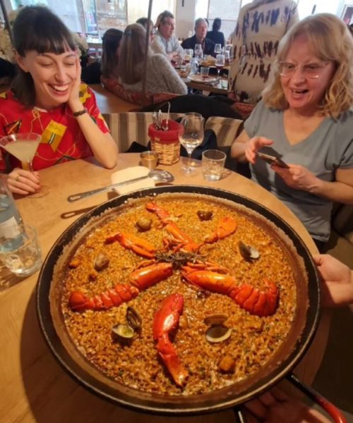 where to eat paella in Barcelona