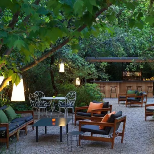 Jardín del alma sitios más románticos para cenar de Barcelona