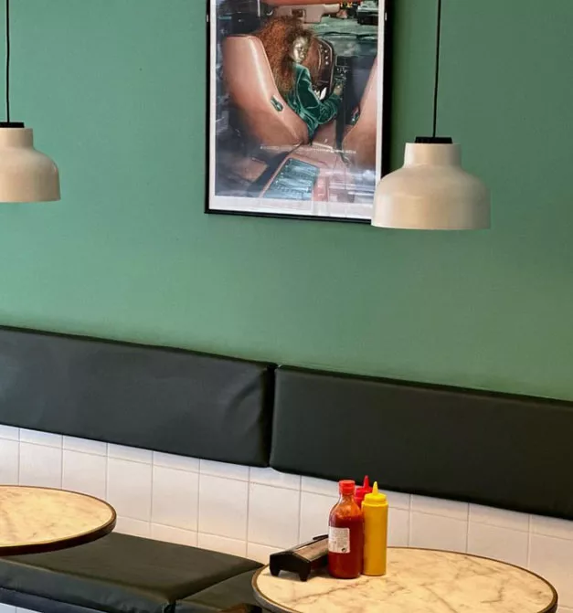 Antonias burger restaurante en Sarria