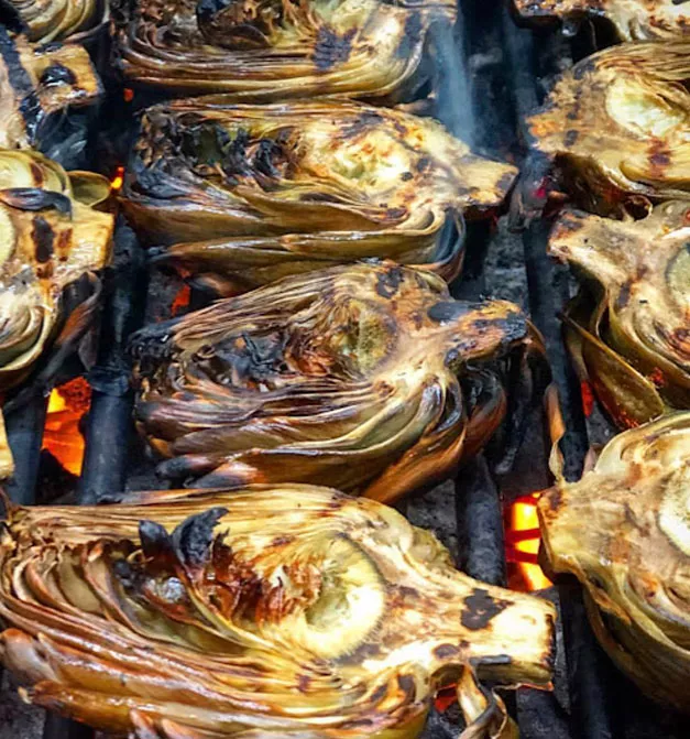 Casa Joana de Major de Sarria 59 alcachofas