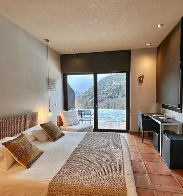 Hotel Rural-Spa Resguard dels Vents habitacion