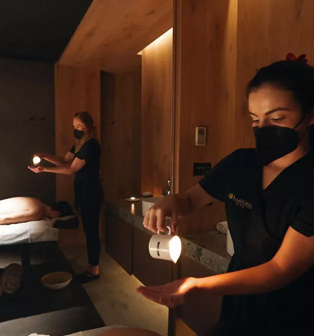 Mayan Secret Spa massage