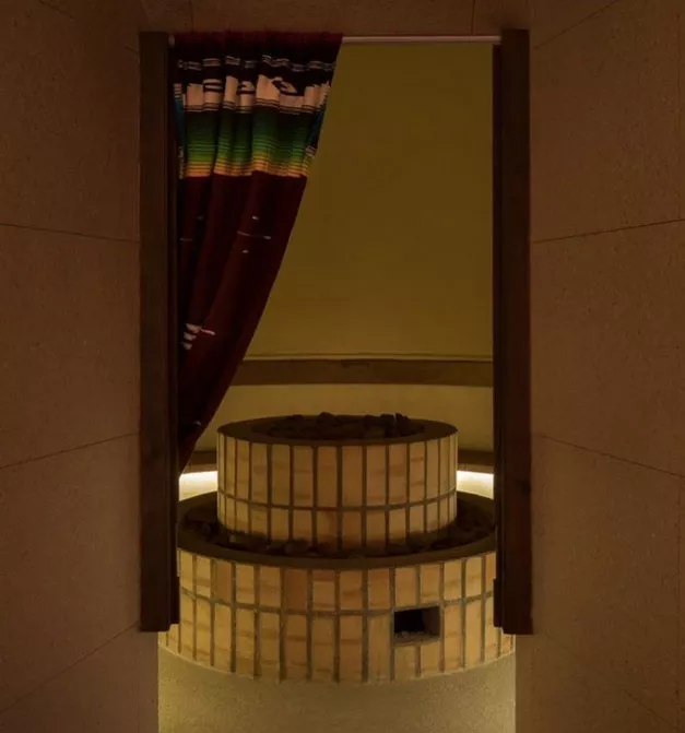 Mayan Secret Spa sauna