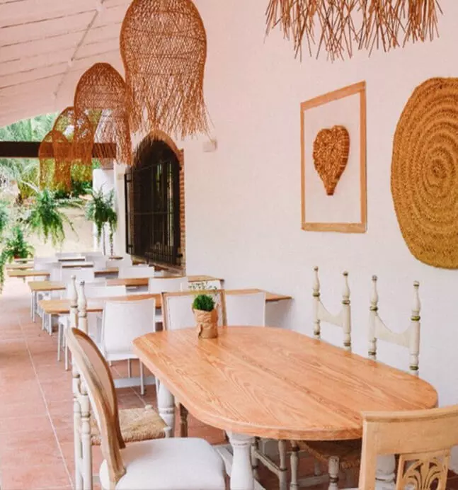 restaurante con parque infantil y ludoteca
