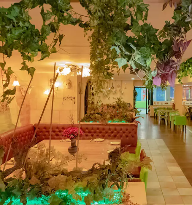 restaurante con chiquipark en Barcelona