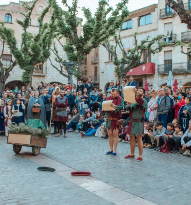 Sant Jordi Bracelona - Semana Medieval Montblanc 2