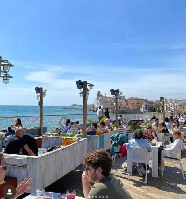 restaurantes de Sitges con mirador