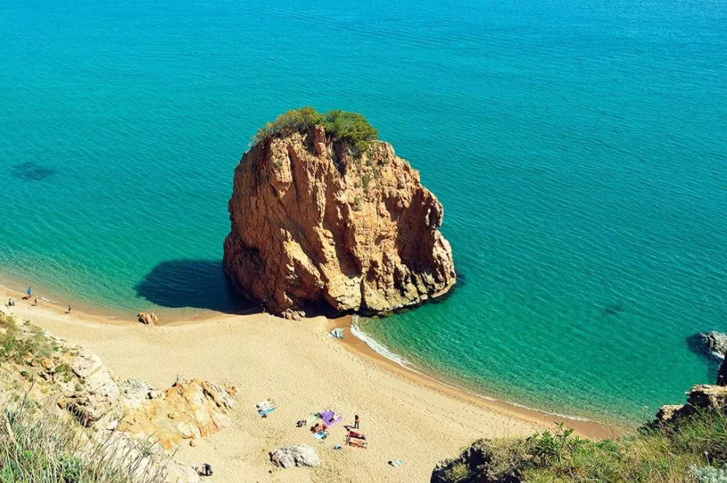 Calas y playas de la costa brava