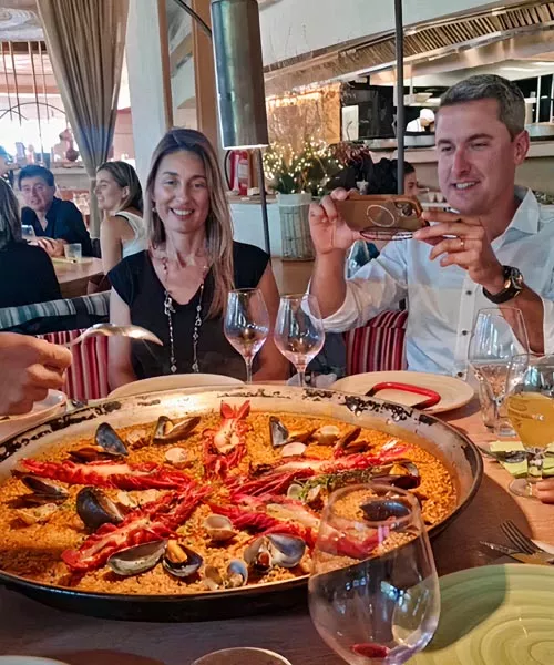 paella de mariscos Mana75 Barcelona