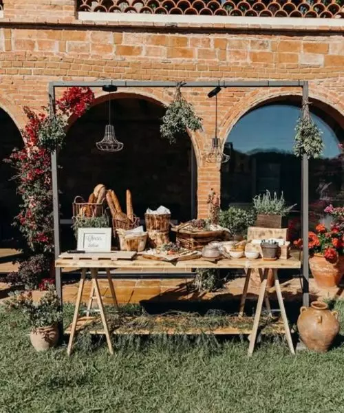 restaurante con calçots a Collserola