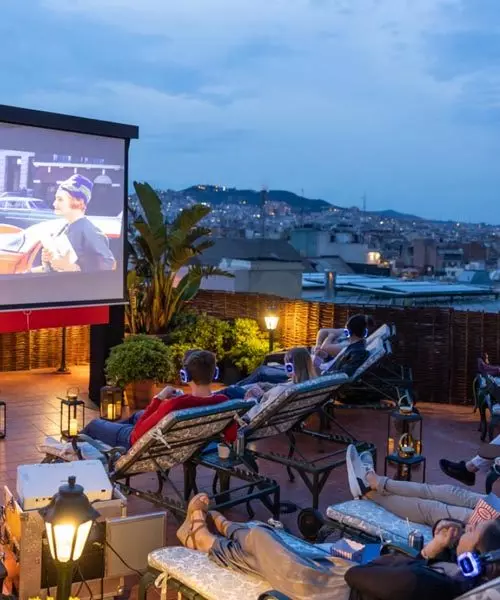 El Palace - cine al aire libre barcelona