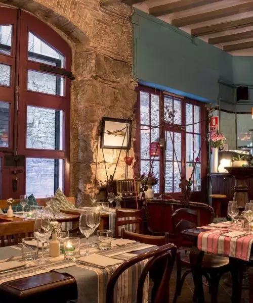 cena romantica en Barcelona