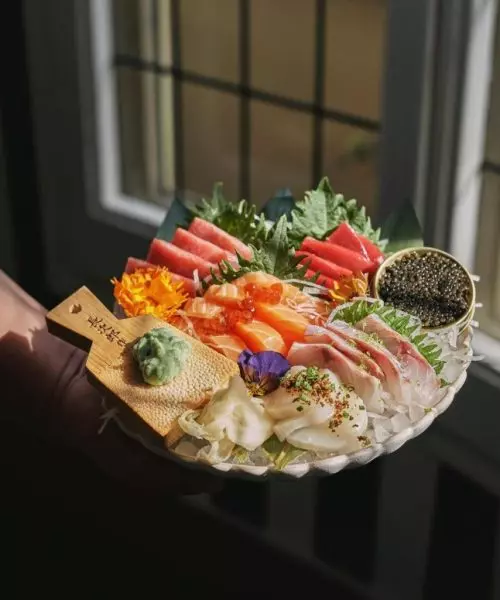 restaurante de sushi con terraza en Barcelona
