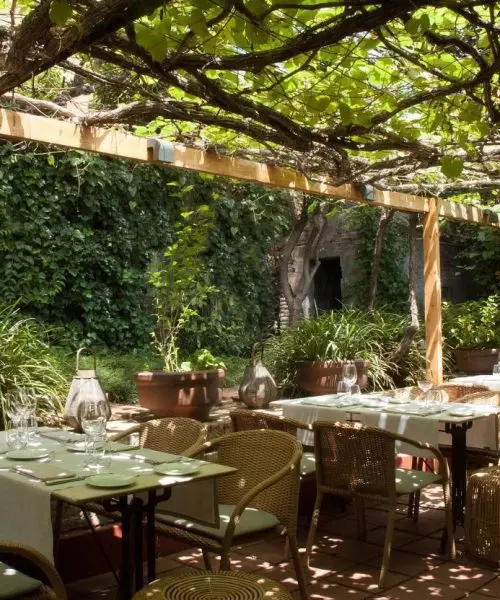 terraza con jardín en Barcelona