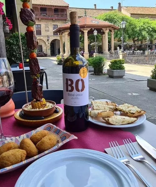 calçots con romesco