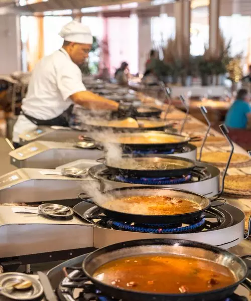 Mana 75 paella restaurant barelona