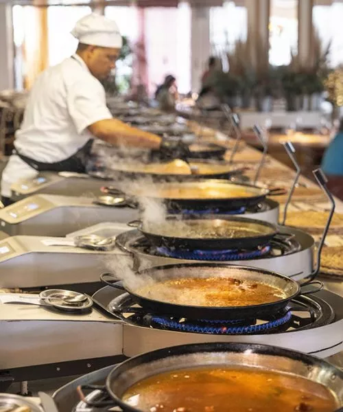 restaurante romántico La Barceloneta