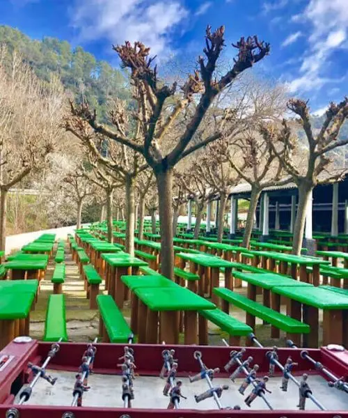 merendero con parrillada cerca de Barcelona