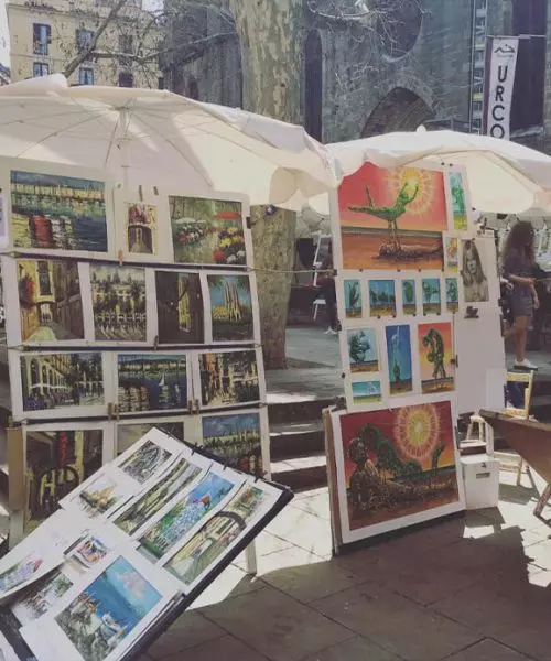 mercados de arte barcelona