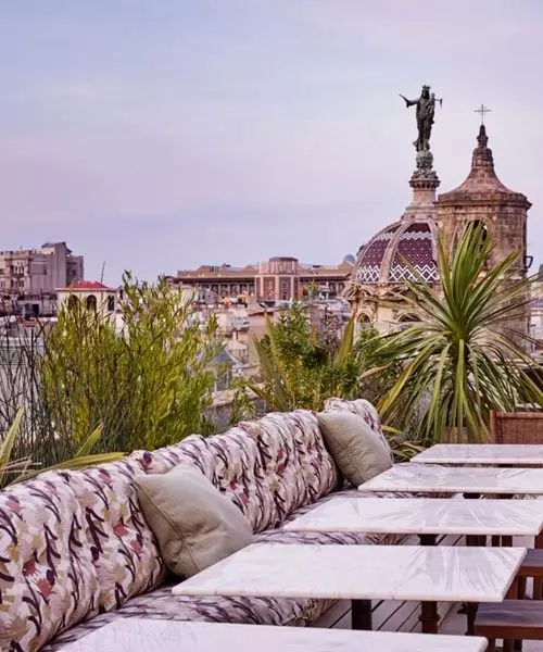 Soho House Barcelona restaurante con vistas barcelona