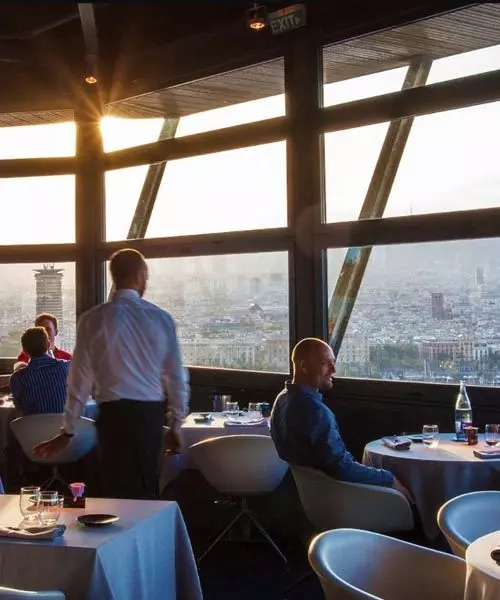 Torre dalta mar restaurante mirador barcelona