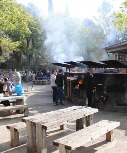 merenderos con barbacoas barcelona