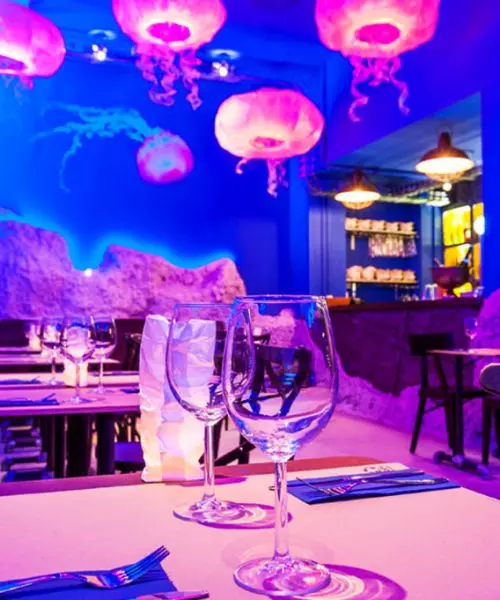 restaurante con teatro Barcelona