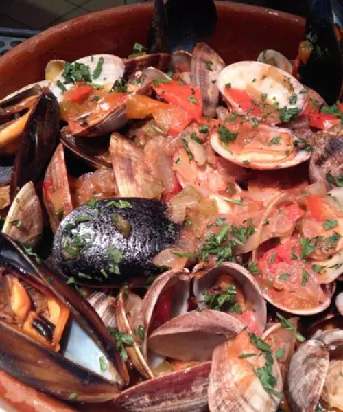 comida restaurante la peninsular en La Barceloneta