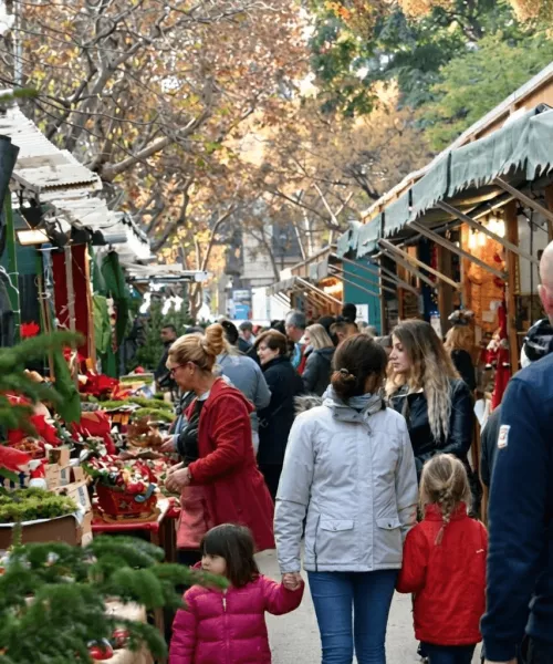 Mercado Navideño Sagrada Familia mercados de Barcelona